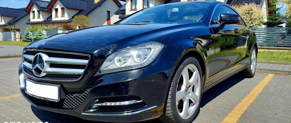 Mercedes-Benz CLS cena 57700 przebieg: 129300, rok produkcji 2012 z Czeladź małe 172